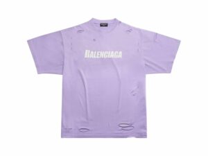 Balenciaga Rep T-Shirt Violett