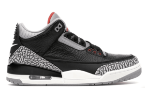 Jordan 3 Black Cement Replica shoe. 1:1 highest quality reps. Buy high quality Fakes. High Quality Fake Shoes Website. Jordan 3s reps.