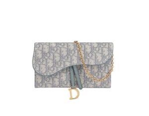 Dior Saddle Portemonnaie Bag Grey