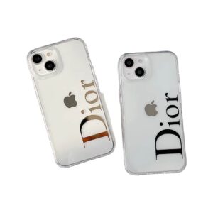 Dior Transparent Phone Case