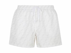 Fendi Rep Shorts Blanc