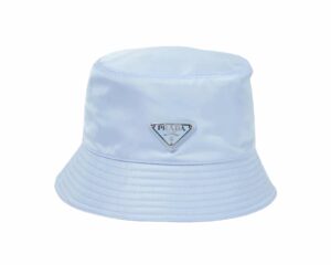 Prada Nylon Rep Hat Blue