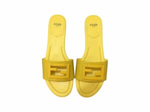 Fendi Rep Slippers Yellow