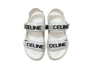 Celine Rep Sandals White