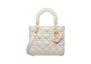Lady Dior Small Rep Bag White