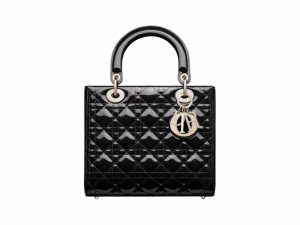 Lady Dior Middle Rep Bag Lacquer