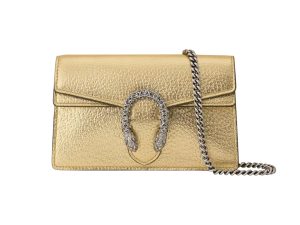 Gucci Dionysus Mini Rep Bag Gold
