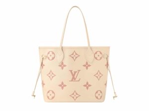 Louis Vuitton Neverfull MM Rep Bag Creme/Rose