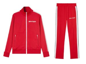 Palm Angels Rep Tracksuit Red